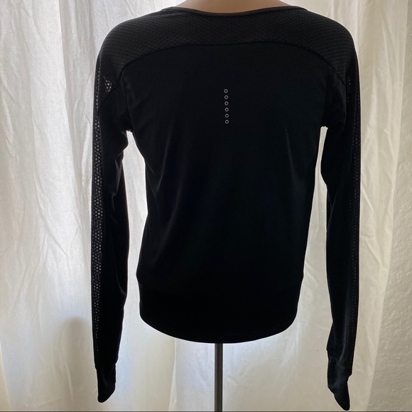 nike dri fit long sleeve black size medium - Picture 3 of 5